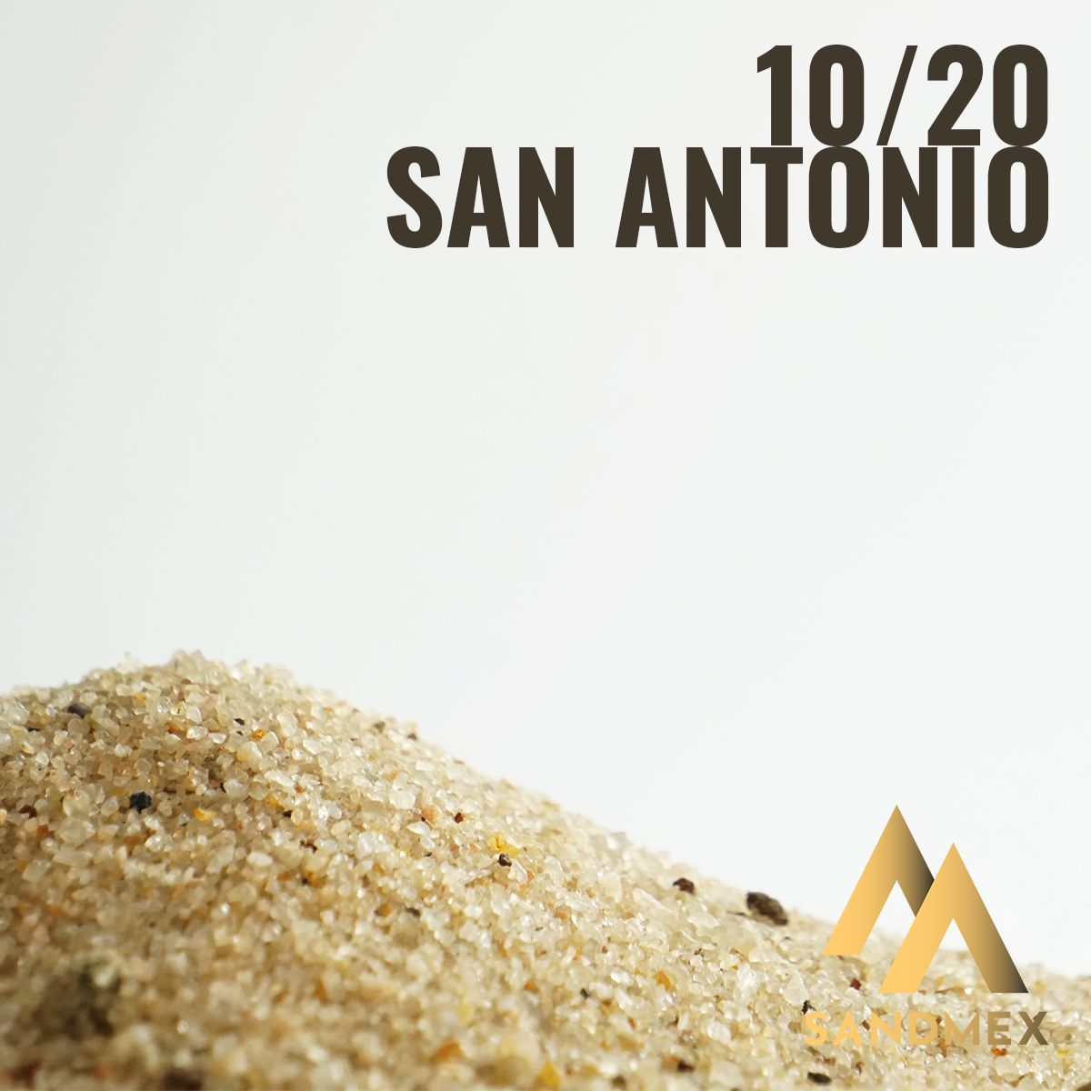 1020 San Antonio arena sílica 10/20 san antonio para sandblast